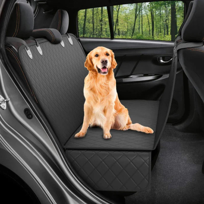 Pet Cover View Mesh Back Seat With Zipper - Pawspec