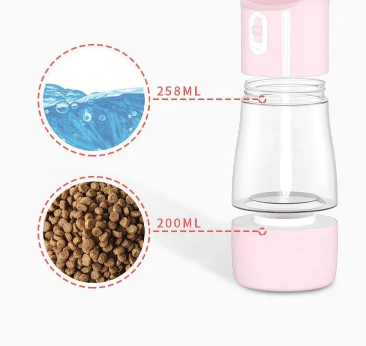 Portable Travel Out Dog Water Dispenser Bottle
