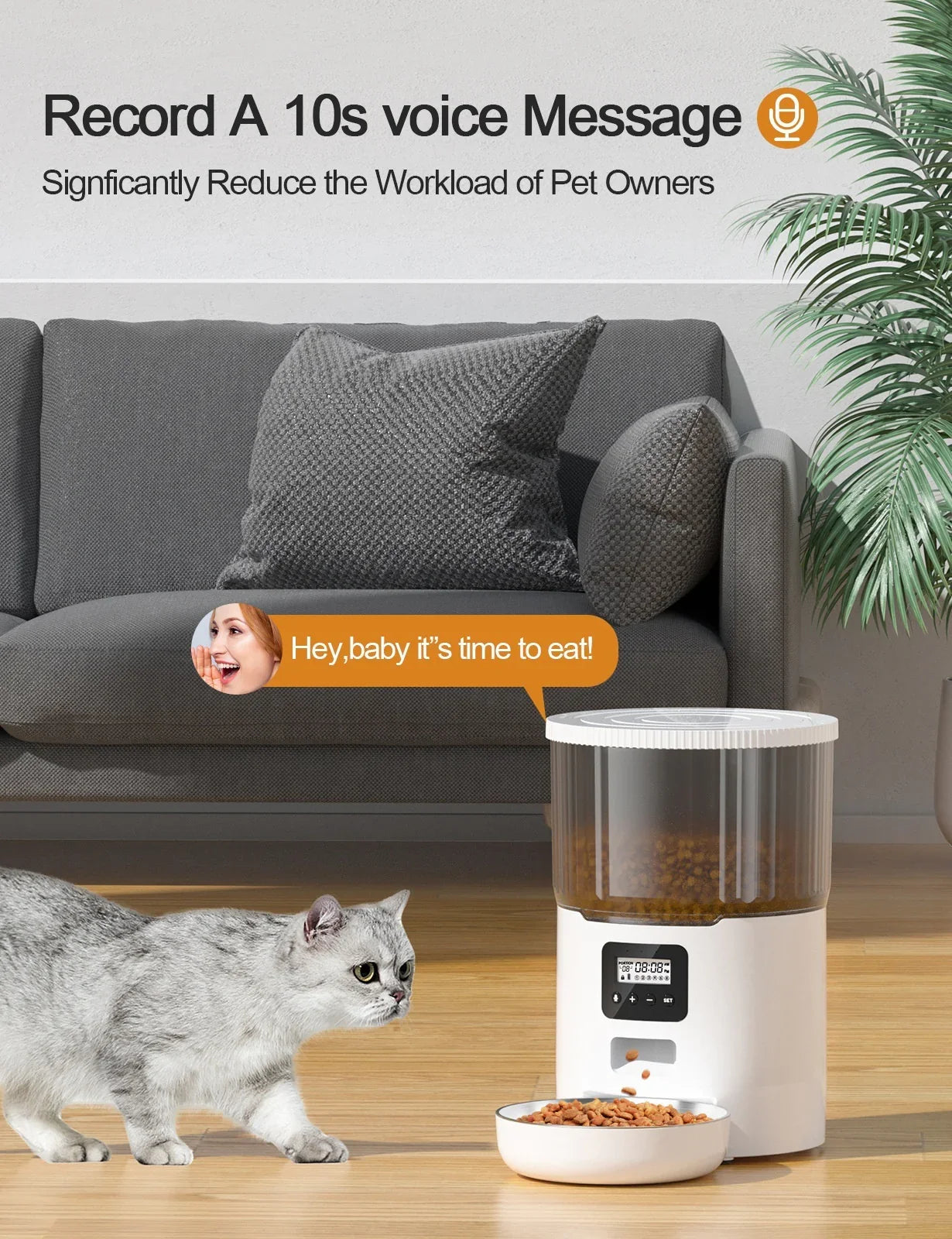 Cat Smart Dog Automatic Pet Feeder - Pawspec