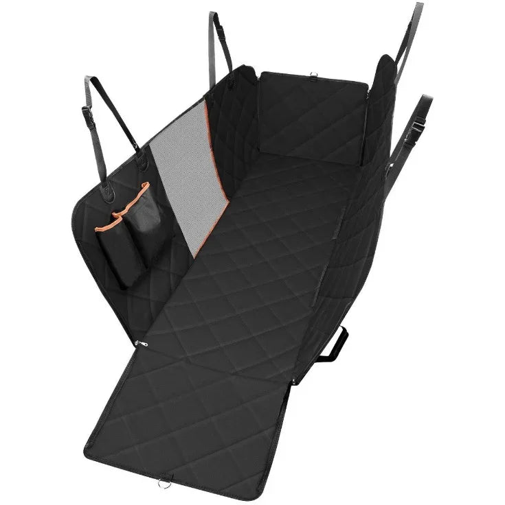 Pet Cover View Mesh Back Seat With Zipper - Pawspec