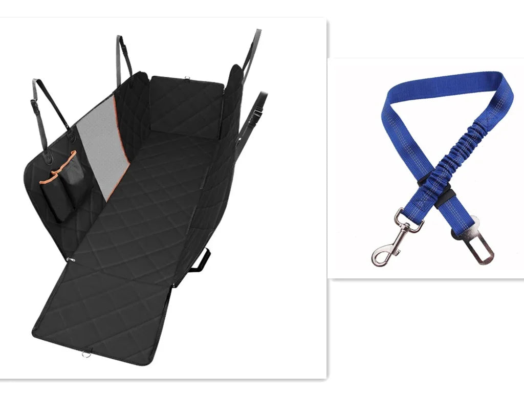 Pet Cover View Mesh Back Seat With Zipper - Pawspec