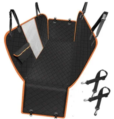 Pet Cover View Mesh Back Seat With Zipper - Pawspec