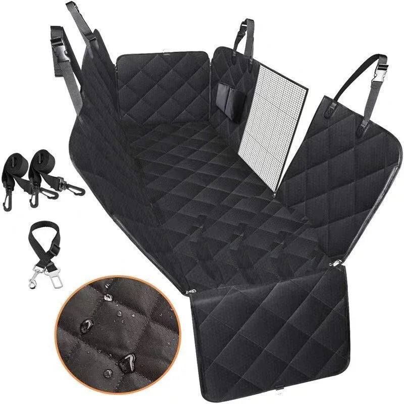 Pet Cover View Mesh Back Seat With Zipper - Pawspec