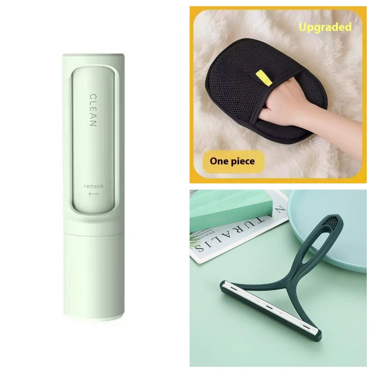 2-In-1 Reusable Pet Hair Remover Roller Comb - Pawspec