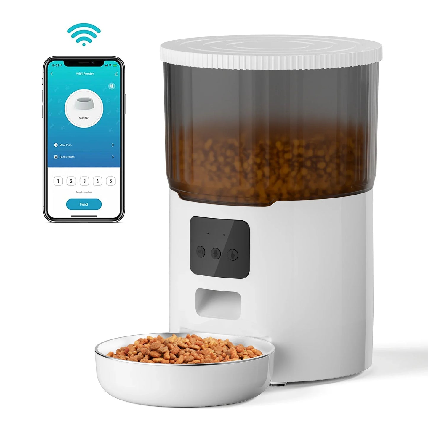 Cat Smart Dog Automatic Pet Feeder - Pawspec