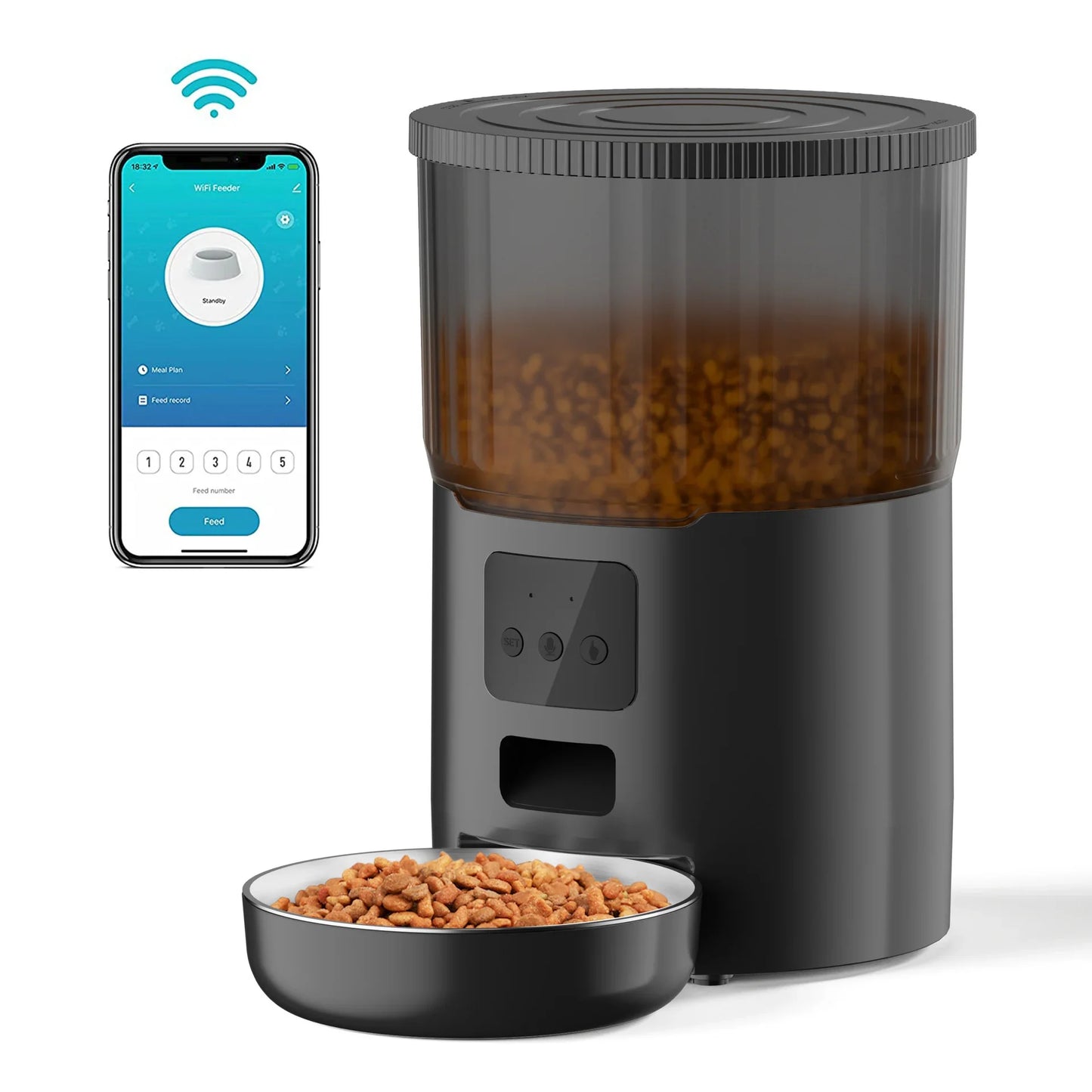 Cat Smart Dog Automatic Pet Feeder - Pawspec